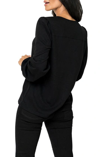 Gibsonlook V-neck Sweater In Black
