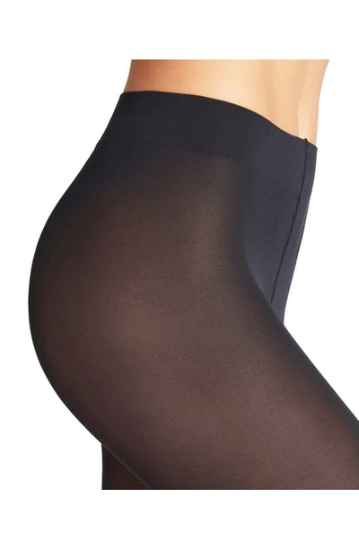 Shop Falke Pure Matte 50 Semisheer Tights In Marine