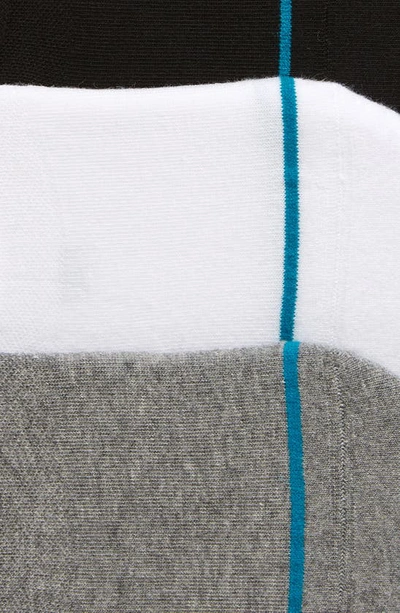 Shop Stance Icon 3-pack No-show Liner Socks In Black Multi