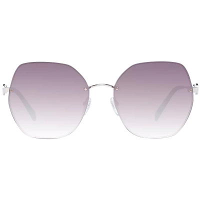 Shop Emilio Pucci Rose Gold Women Women's Sunglasses