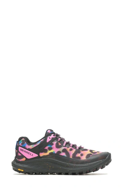 Merrell Antora 3 Trail Running Sneaker In Rainbow Leopard