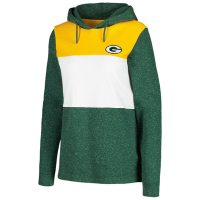Shop Antigua Green Green Bay Packers Wicket Pullover Hoodie