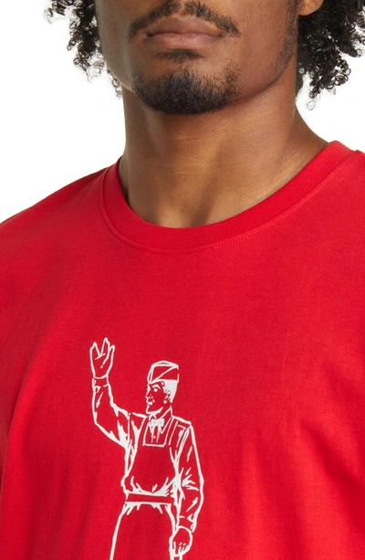 Shop Icecream The Ice Cream Man Graphic T-shirt In True Red