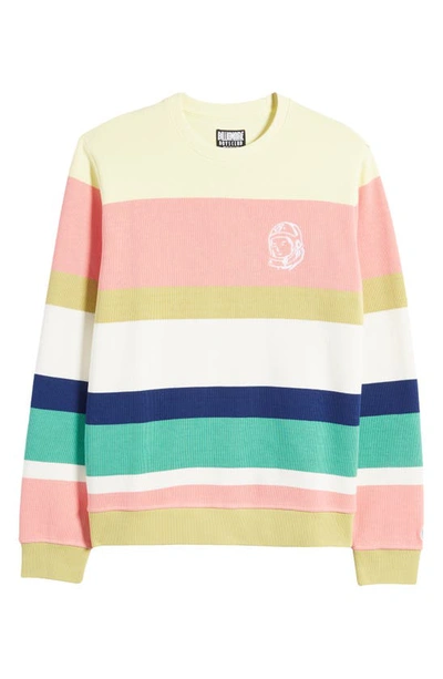 Shop Billionaire Boys Club Saturn's Ring Crewneck Sweater In Gardenia Multi