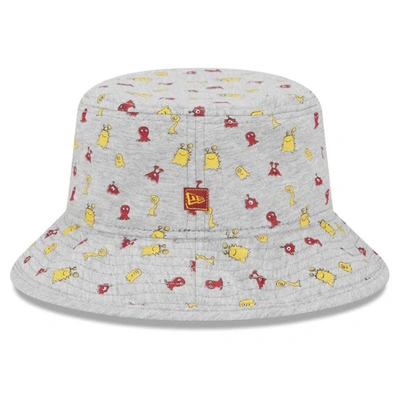 Shop New Era Toddler   Heather Gray Usc Trojans Critter Bucket Hat