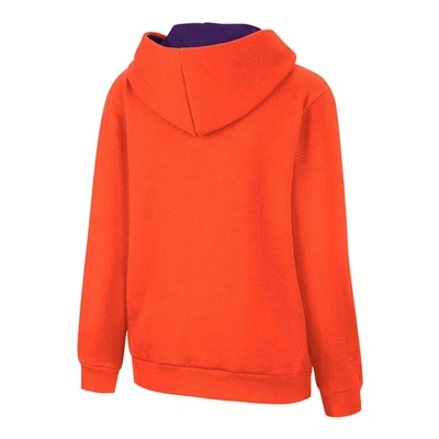 Shop Colosseum Youth  Orange Clemson Tigers Lead Guitarists Pullover Hoodie