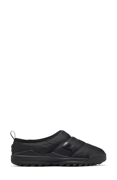 Shop Sorel Ona Rmx Quilted Slip-on Shoe In Black/ White