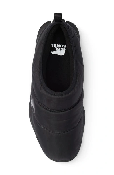 Shop Sorel Ona Rmx Quilted Slip-on Shoe In Black/ White