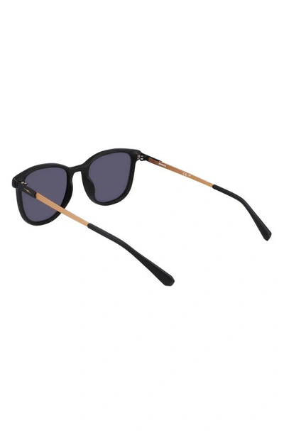 Shop Shinola 52mm Round Sunglasses In Black