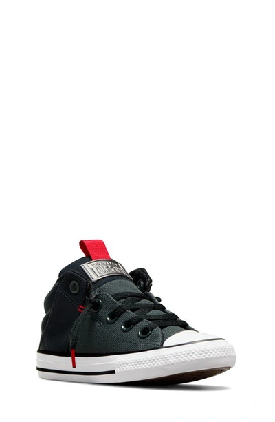 Shop Converse Kids' Chuck Taylor® All Star® Axel Mid Sneaker In Secret Pines/ Black/ White