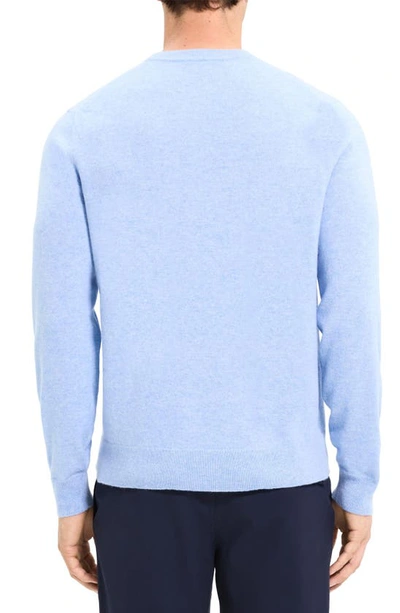 Shop Theory Hilles Cashmere Sweater In Light Blue Melange - X9n