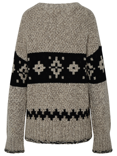 Shop Khaite Woman  Tabi Beige Cashmere Sweater In Cream