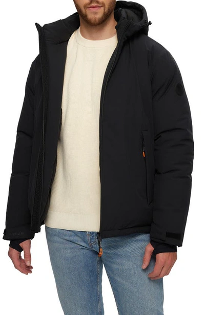Noize Arturo Short Parka In Black