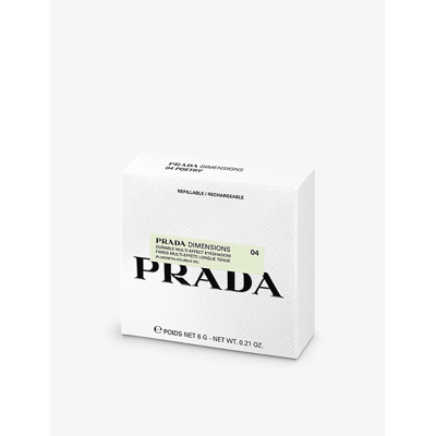 Shop Prada Dimensions Durable Eyeshadow Palette 6g In 4