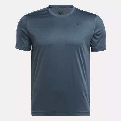 Shop Reebok Men's Training Tech T-shirt In Blue