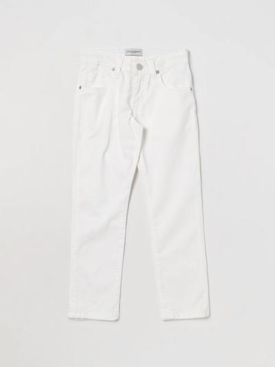 Shop Paolo Pecora Pants  Kids Color White