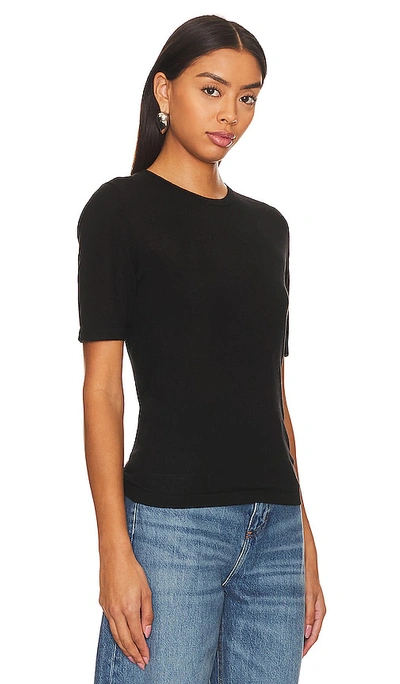 Shop Sophie Rue Bowery Crew Sweater In Black