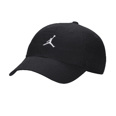 Shop Jordan Club Cap Adjustable Unstructured Hat In Black