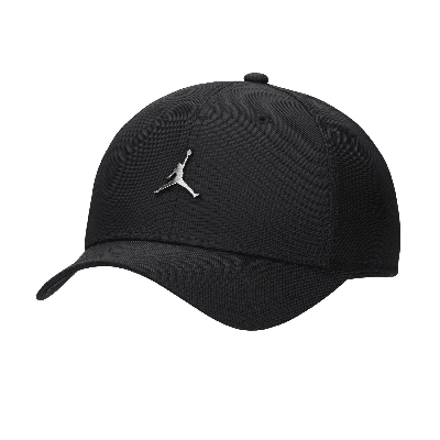 Shop Jordan Rise Cap Adjustable Hat In Black
