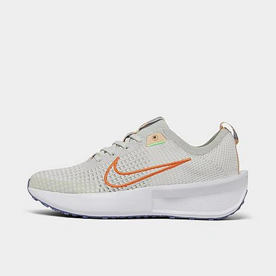 Shop Nike Women's Interact Run Running Shoes In Light Bone/sail/ice Peach/bright Mandarin