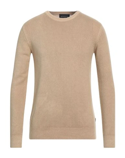 Shop 40weft Man Sweater Beige Size Xxl Wool, Polyamide