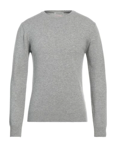 Shop Daniele Fiesoli Man Sweater Grey Size Xl Cashmere