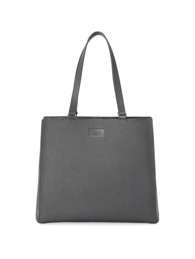 Shop Dagne Dover Large Allyn Tote In Graphite
