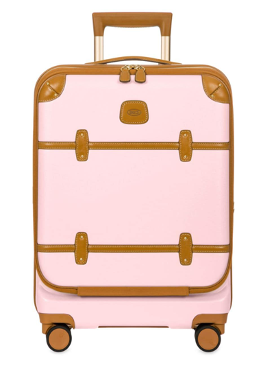 Shop Bric's Men's Bellagio 21-inch Spinner Trunk Suitcase In Pink