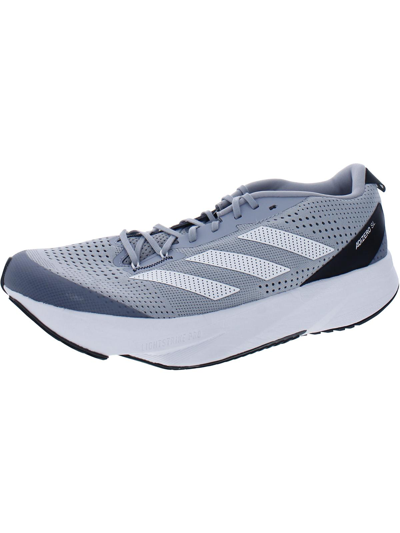 Shop Adidas Originals Adizero Sl Mens Fitness Workout Running Shoes In Grey