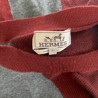 Pre-owned Hermes Hermès Men's Cashmere Sweater, Large