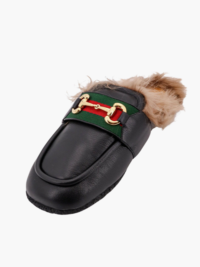 Shop Gucci Man Mule Man Black Sandals