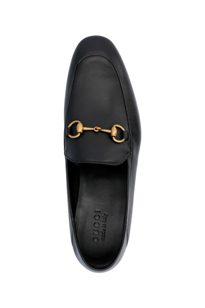 Shop Gucci Men Brixton' Loafers In Black