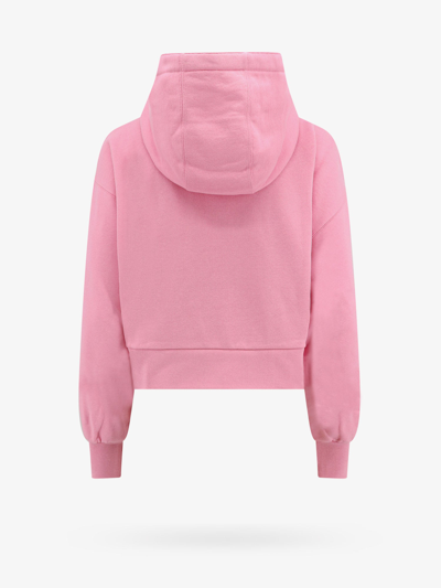Shop Gucci Woman Sweatshirt Woman Pink Sweatshirts