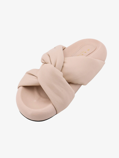Shop Marni Woman Bubble Woman Beige Sandals In Cream