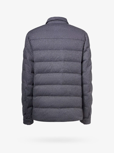 Shop Moncler Man Todorka Man Grey Jackets In Gray