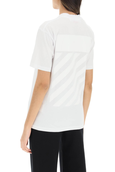 Shop Off-white 'diag' Print T-shirt Women