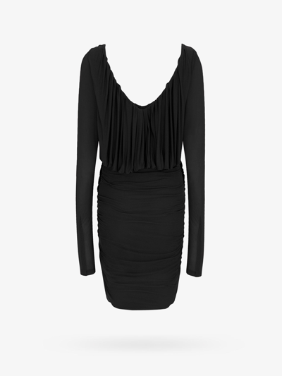 Shop Saint Laurent Woman Dress Woman Black Dresses