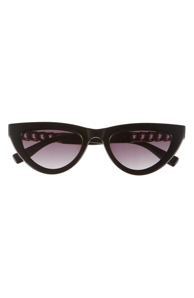 Shop Bp. Cat Eye Sunglasses In Black- Gold