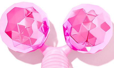 The Skinny Confidential Pink Balls Facial Massager In Pink