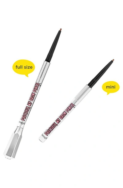 Shop Benefit Cosmetics 2 Be Precise Eyebrow Pencil Duo $41 Value In Shade 4