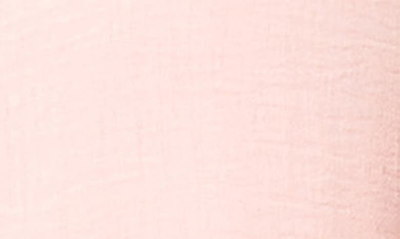 Gibsonlook Embroidered Eyelet Trim Button-up Top In Mauve