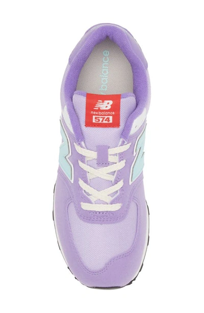 Shop New Balance Kids' 574 Core Sneaker In Violet Crush