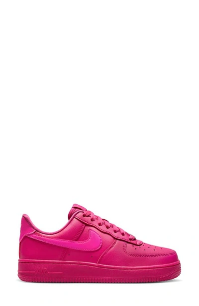 Shop Nike Air Force 1 '07 Basketball Sneaker In Fire Berry/ Fierce Pink