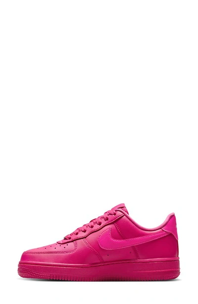 Shop Nike Air Force 1 '07 Basketball Sneaker In Fire Berry/ Fierce Pink