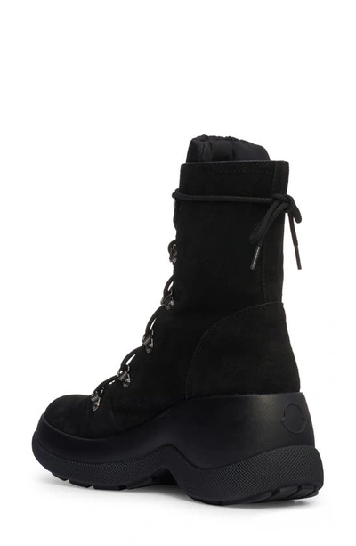 Shop Moncler Resile Trek High Top Boot In Black