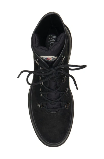 Shop Moncler Resile Trek High Top Boot In Black