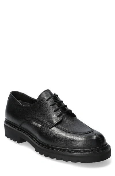 Shop Mephisto Pegasio Water Resistant Derby In Black