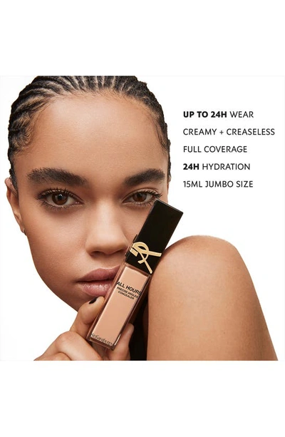 Shop Saint Laurent All Hours Precise Angles Full Coverage Concealer In Mw2