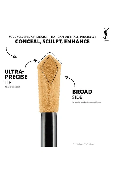 Saint Laurent All Hours Precise Angles Full Coverage Concealer In Lw1