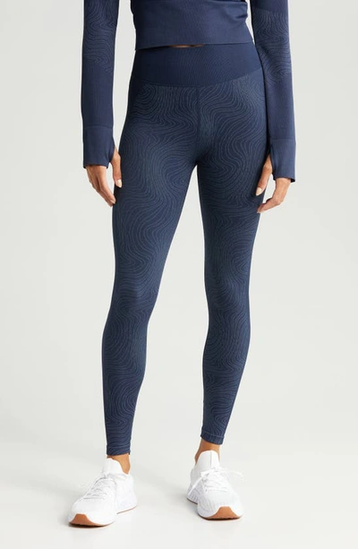 Seamless Jacquard Base Layer Leggings